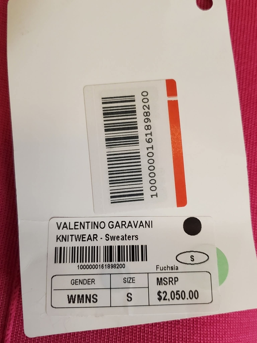 Valentino Garavani Fuchsia Knit Sweater - Women's